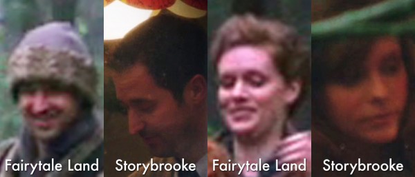 Jefferson's neighbors in Fairytale Land and Storybrooke-s01e17