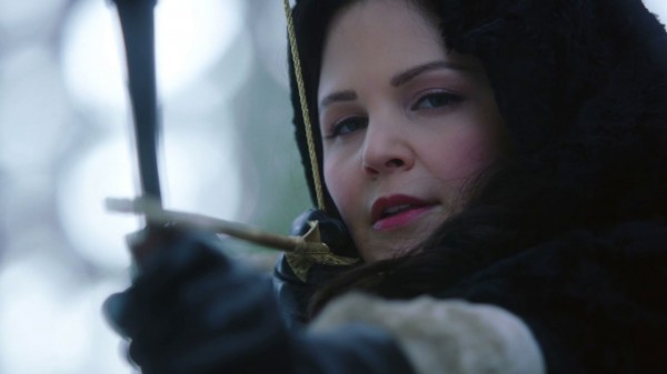 Snow White shooting golden arrow-s01e16
