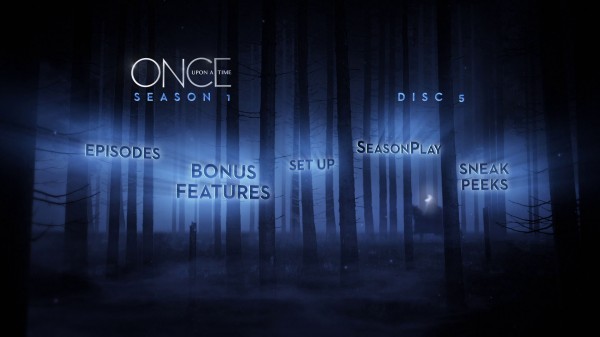 Once Upon a Time Blu-Ray-Disc 5 Menu