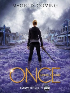 Once Upon a Time season 2 poster-Emma holding sword