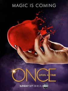 Once Upon a Time season 2 poster-Regina's hand holding apple