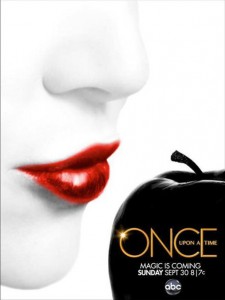 Once Upon a Time season 2 poster-black apple