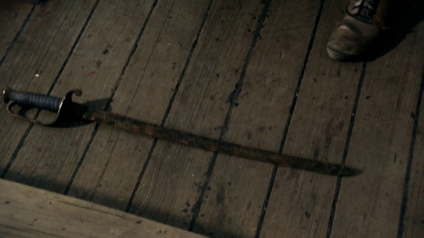 Rusty sword given to Rumplestiltskin (The Crocodile-2x04)