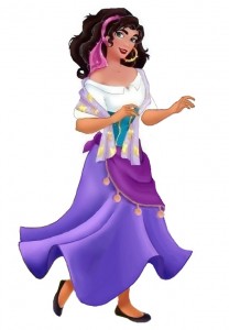 Esmeralda from The Hunchback of Notre Dame