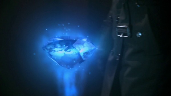Close up of activated trigger (2x22-And Straight on 'til Morning)