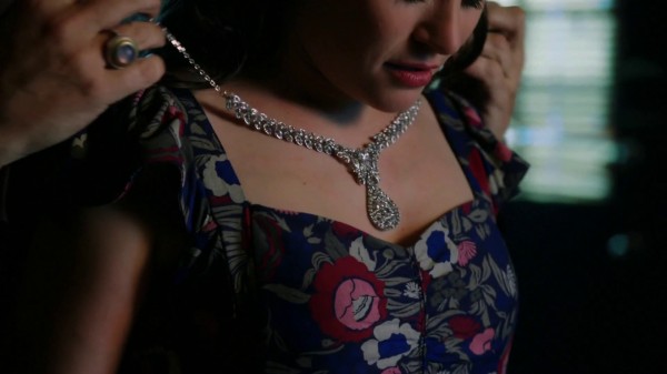 Belle's necklace in her dream from "The Crocodile"
