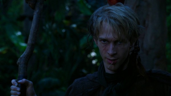 Felix holds stick (3x03 Quite a Common Fairy)