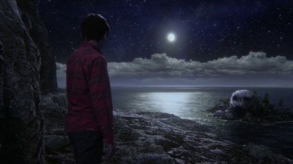 Henry looking at Skull Rock (3x07 Dark Hollow)