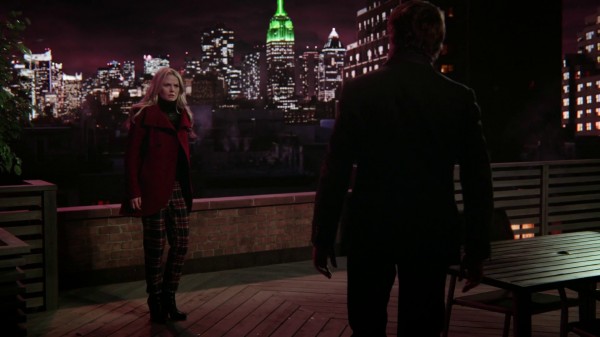 Emma with Walsh on the balcony (3x12 New York City Serenade) Once Upon a Time podcast