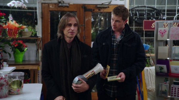 Mr. Gold purchases duct tape and rope in Skin Deep (3×19 A Curious Thing) 