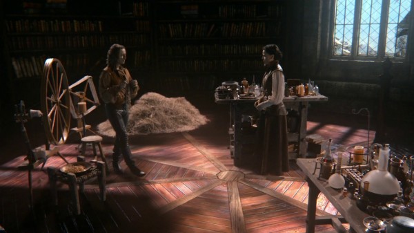 Rumple and Regina in the Library (The Doctor)