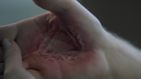 Symbol on Neal's hand (3x15 Quiet Minds) Once Upon a Time podcast