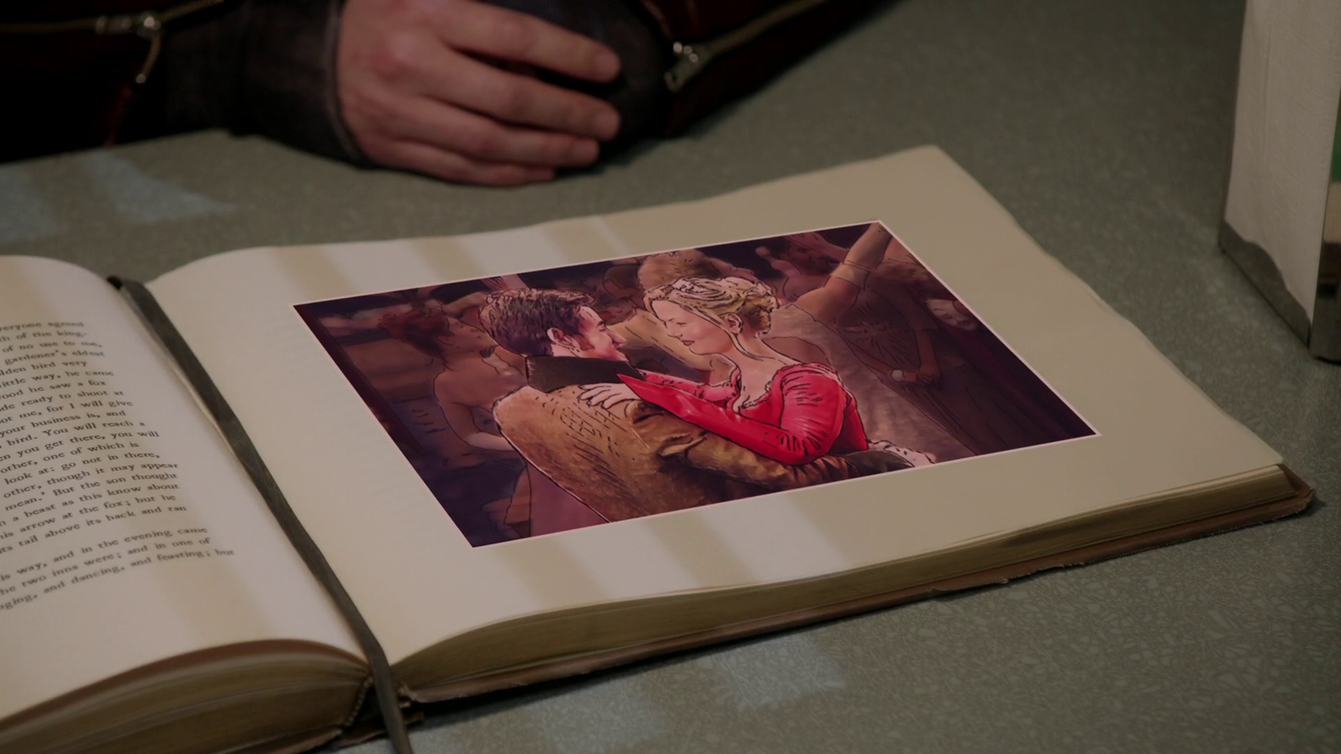 Prince Charles and Princess Leia in the book - Once Upon a Time podcast 3x22 There's No Place Like Home