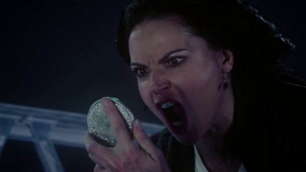 Once Upon a Time 4x05 Breaking Glass - Regina yells at Sidney