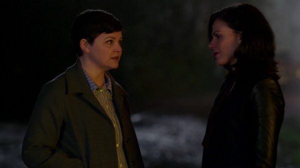 Once Upon a Time 4x08 Smash the Mirror - Mary Margaret and Regina Talking