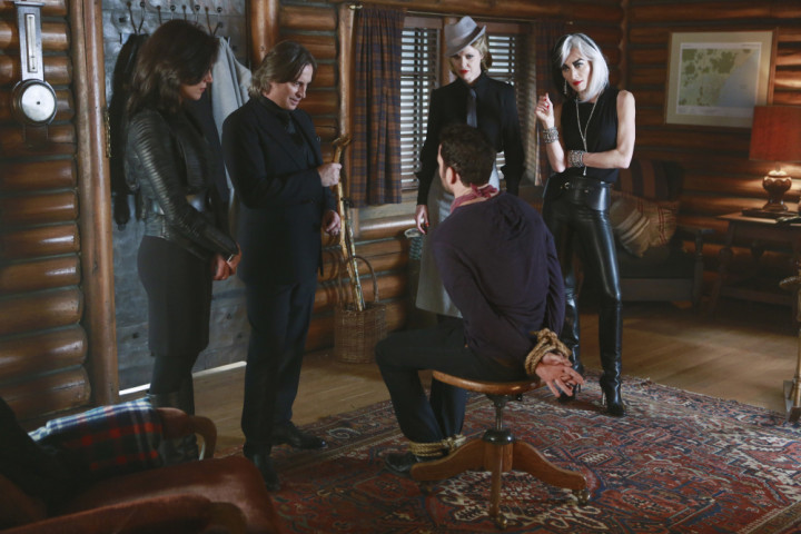 Once Upon a Time podcast 4x16 Poor Unfortunate Soul - Regina, Gold, Maleficent and Cruella torturing August