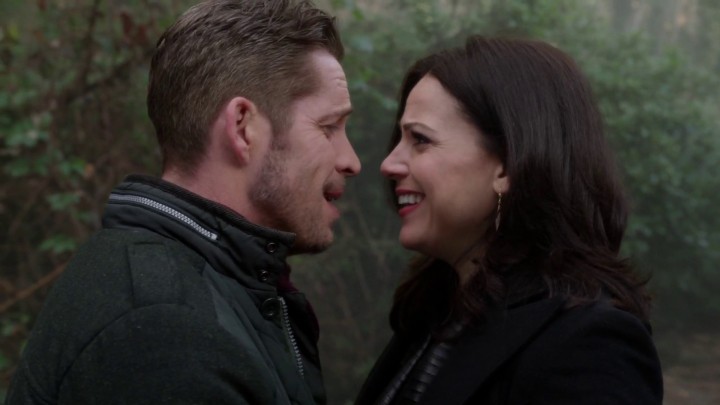 Once Upon a Time 4x16 Poor Unfortunate Soul - Robin and Regina in Regina's dream