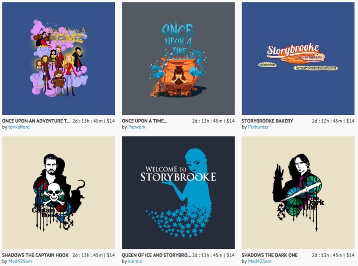 Once Upon a Time T-shirts 1