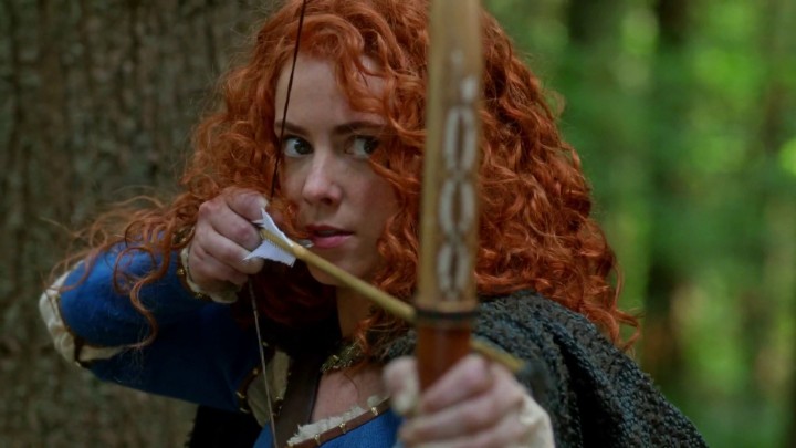 Once Upon a Time 5x01 The Dark Swan - Merida in the Enchanted Forest