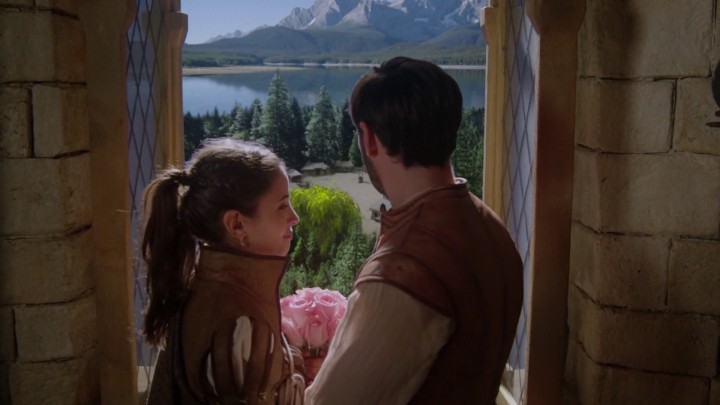 Once Upon a Time 5x04 The Broken Kingdom - Arthur and Guinevere fix kingdom