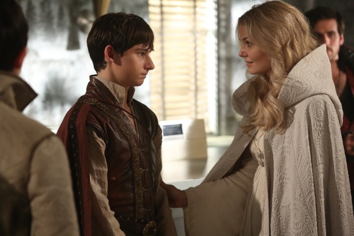 Once Upon a Time podcast 5x05 Dreamcatcher - Emma and Henry in Camelot