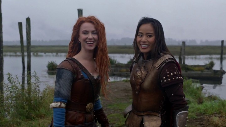 Once Upon a Time 5x09 The Bear King - Merida and Mulan