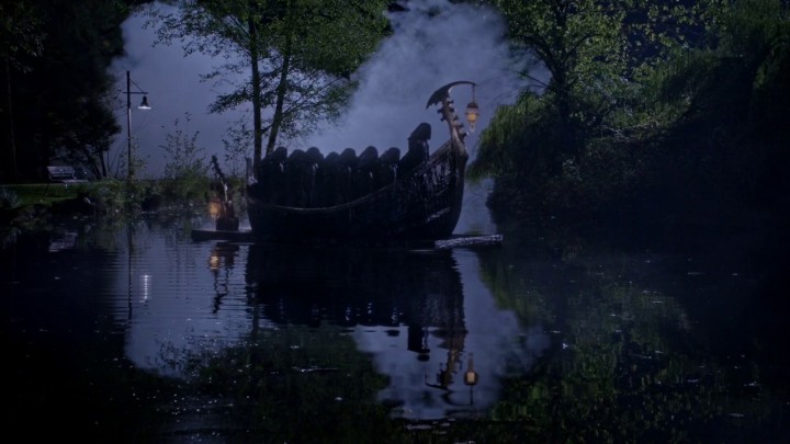 Once Upon a Time 5x10 Broken Heart - Nimue and other Dark Ones in the pond