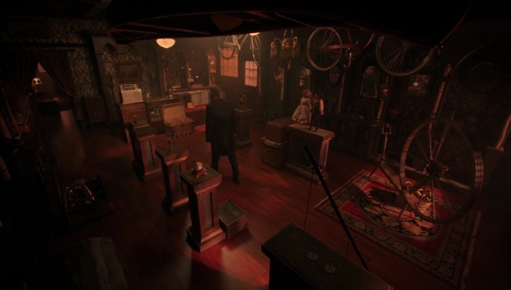 Once Upon a Time 5x12 Souls of the Departed - Mr. Gold visits his shop in the Underworld