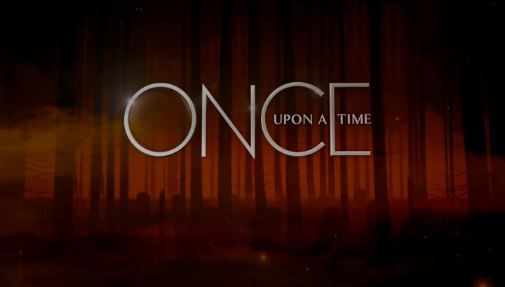 Once Upon a Time podcast 5x13 Labor of Love - Title card with graves in the Underworld