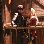 Once Upon a Time podcast 5x20 Firebird - Hook and Emma in the elevator