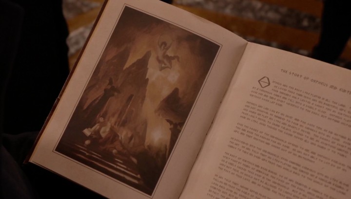 Once Upon a Time 5x20 Firebird - Orpheus and Eurydice, and Ambrosia story page