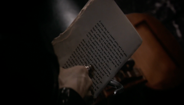 Once Upon a Time 5x21 Last Rites - The Golden Bird story from Hades missing pages