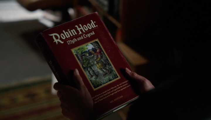 Once Upon a Time 5x22 Only You - Robin Hood Myth and Legend book