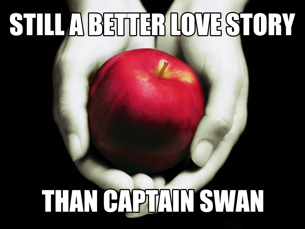 Twilight: Still a better love story than Captain Swan.