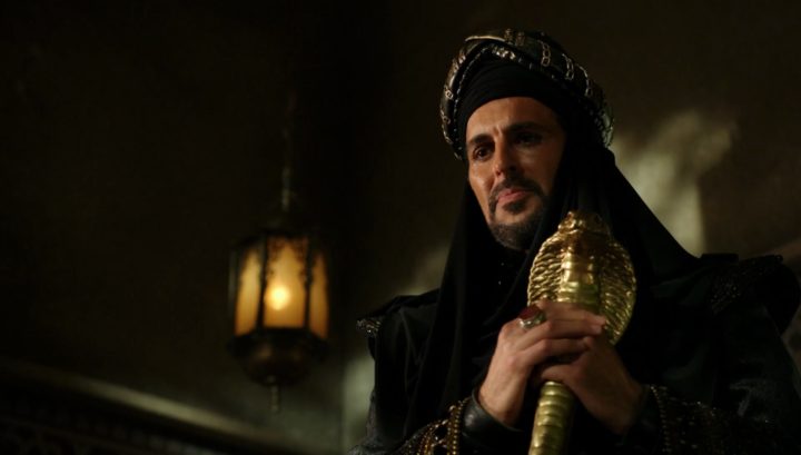 Once Upon a Time 6x01 The Savior - Jafar visits Aladdin