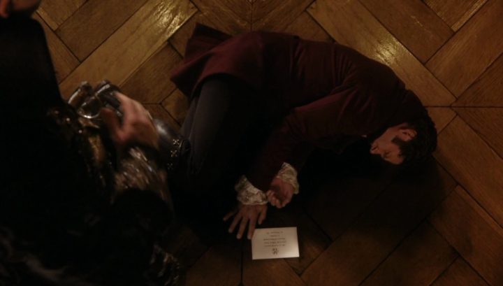 Once Upon a Time 6x02 A Bitter Draught - Baron killed by the Count of Monte Cristo