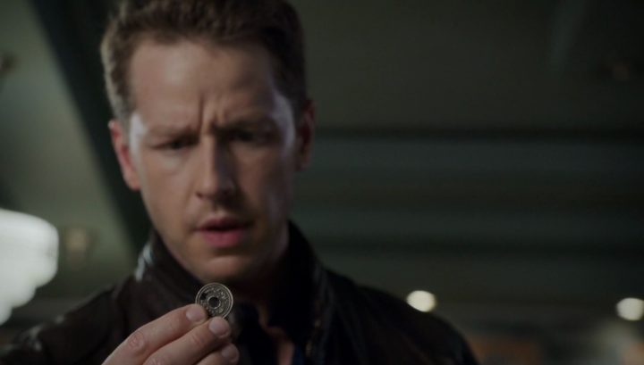 Once Upon a Time 6x02 A Bitter Draught - Charming holding his father's good luck charm