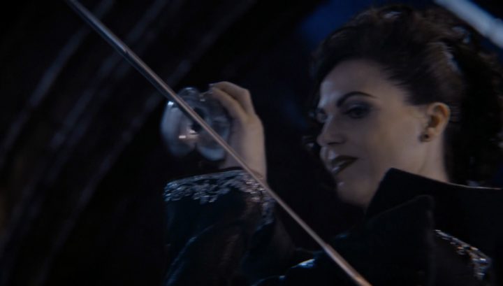 Once Upon a Time 6x02 A Bitter Draught - The Evil Queen sword fight training