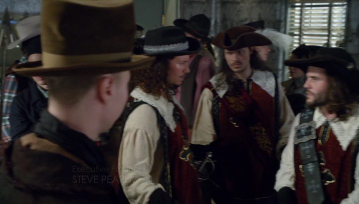 Once Upon a Time 6x02 A Bitter Draught - The Three Musketeers at Granny's