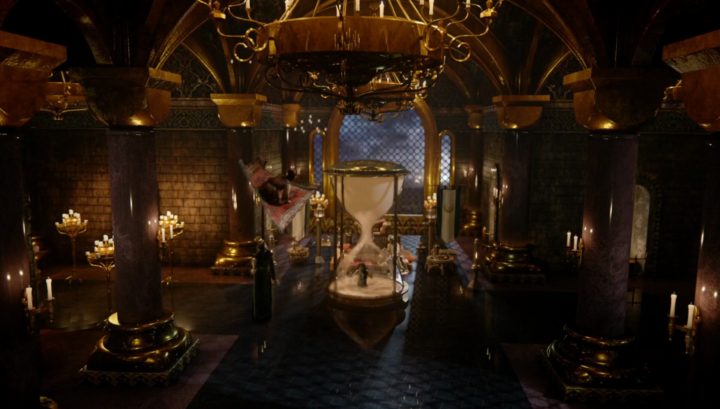Once Upon a Time 6x05 Street Rats - Jafar puts Princess Jasmine inside the hourglass
