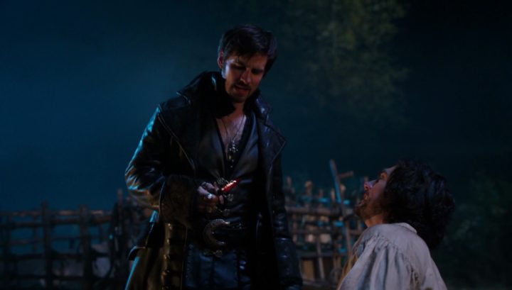 Once Upon a Time 6x06 Dark Waters - Captain Hook kills his father in 5x11 Swan Song