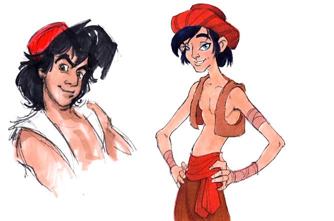 Once Upon a Time 6x06 Dark Waters - Original Designs for Aladdin