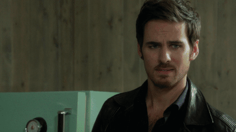 Once Upon a Time 6x07 Heartless - Disgusted Hook reaction to Rumplestiltskin and Regina's chemistry
