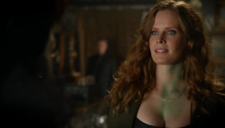 Once Upon a Time 6x07 Heartless - Zelena going green after seeing Rumplestiltskin and the Evil Queen