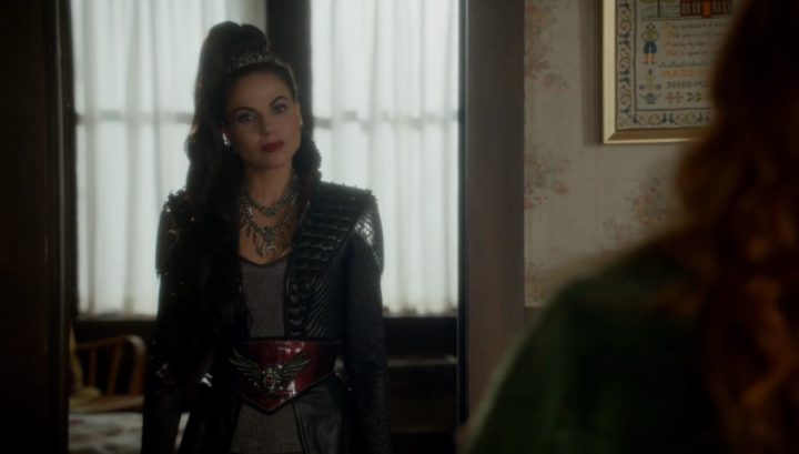 Once Upon a Time 6x09 Changelings - Evil Queen visits to kill Zelena