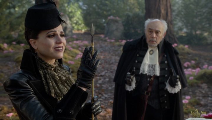 Once Upon a Time 6x14 Page 23 - Evil Queen magicking Cupid's arrow