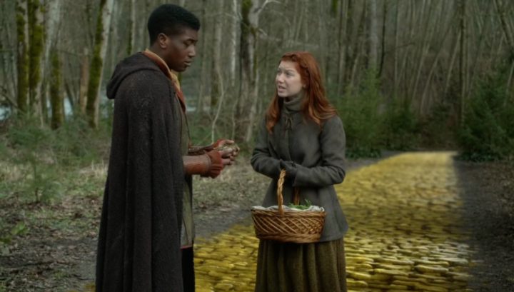 Once Upon a Time 6x18 Where Bluebirds Fly - Young Zelena and Young Stanum in Oz