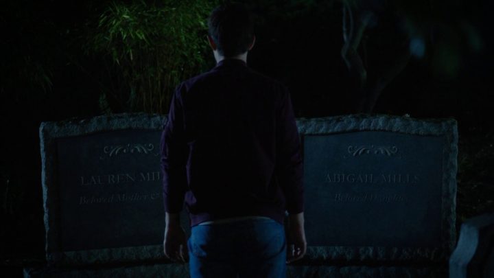 Once Upon a Time 7x03 The Garden of Forking Paths - Lauren Mills Abigail Mills grave