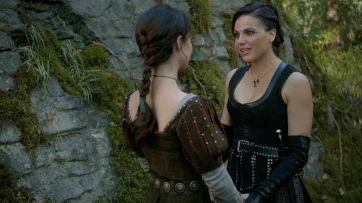 Once Upon a Time podcast 7x06 Wake Up Call - Regina and Drizella talking after Drizella saves her