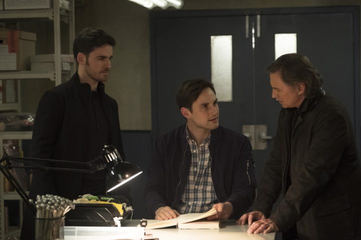 Once Upon a Time podcast 7x16 Breadcrumbs - Henry with Rogers and Weaver talking about the Candy Killer